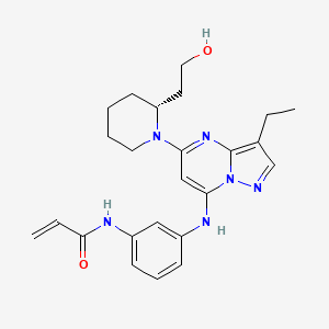 molecular formula C24H30N6O2 B11933995 CDK12 inhibitor E9 S-isomer 