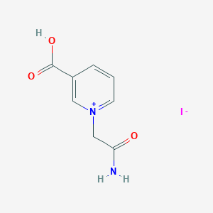 1-Carbamoylmethyl-3-carboxy-pyridinium iodide