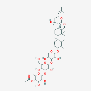 molecular formula C49H78O18 B119342 Zizyphoiside E CAS No. 156436-85-0