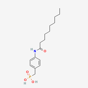 (4-Decanamidobenzyl)phosphonic acid