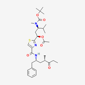 molecular formula C32H47N3O6S B11934591 Tubulysin IM-1 