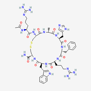 molecular formula C53H76N18O13S2 B1193506 Setmelanotide CAS No. 1504602-49-6