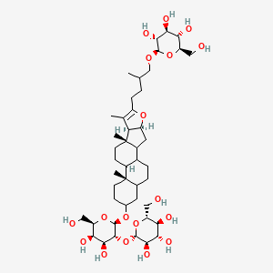 molecular formula C45H74O18 B11935587 Anemarsaponin B CAS No. 139051-27-7