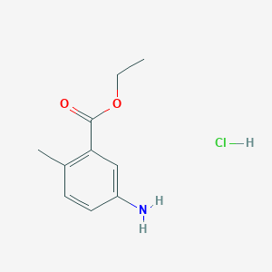 B119359 Ethyl 5-amino-2-methylbenzoate hydrochloride CAS No. 146348-81-4