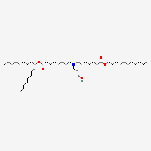 heptadecan-9-yl 8-[3-hydroxypropyl-(7-oxo-7-undecoxyheptyl)amino]octanoate