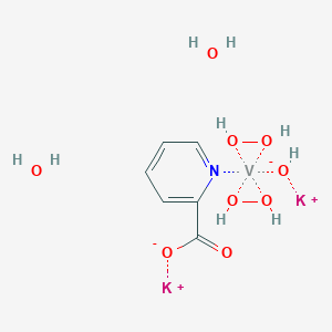 Dipotassium bisperoxo (picolinato)oxovanadate (V)