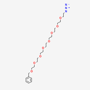 molecular formula C23H39N3O8 B11936308 Benzyl-PEG8-azide 