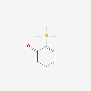 molecular formula C9H16OSi B11936481 2-(Trimethylsilyl)-2-cyclohexen-1-one 