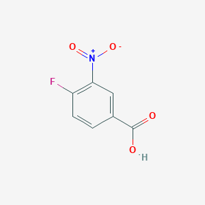molecular formula C7H4FNO4 B119369 4-氟-3-硝基苯甲酸 CAS No. 453-71-4
