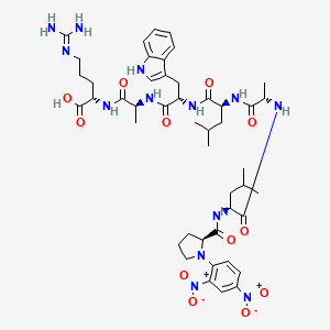 DNP-Pro-Leu-Ala-Leu-Trp-Ala-Arg-OH