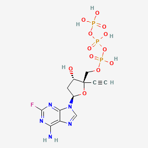 2'-Deoxy-4'-Ethynyl-2-Fluoroadenosine 5'-(Tetrahydrogen Triphosphate)