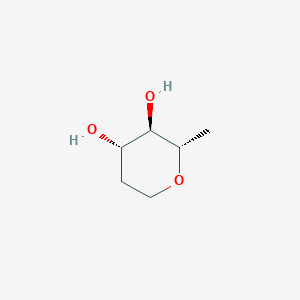 (2S,3R,4S)-2-Methyltetrahydro-2H-pyran-3,4-diol