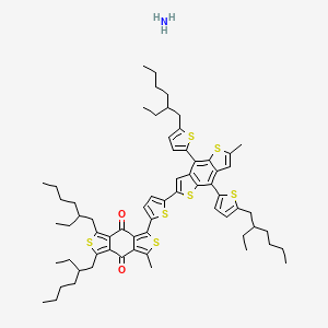 molecular formula C66H85NO2S7 B11937404 Pbdb-T 