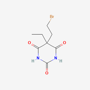 5-(2-Bromoethyl)-5-ethyl-1,3-diazinane-2,4,6-trione