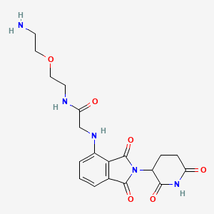 Thalidomide-NH-amido-PEG1-C2-NH2