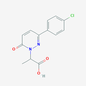 2-(3-(4-Chlorophenyl)-6-oxo-1(6H)-pyridazinyl)propanoic acid