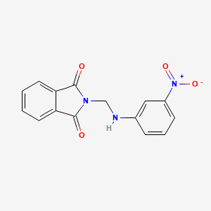 2-{[(3-nitrophenyl)amino]methyl}-1H-isoindole-1,3(2H)-dione