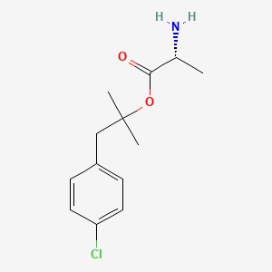 molecular formula C13H18ClNO2 B11937654 Alaproclate, (R)- CAS No. 66171-73-1