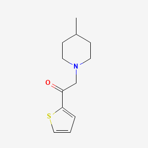 2-(4-Methylpiperidin-1-yl)-1-thiophen-2-ylethanone