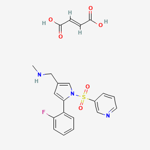 molecular formula C21H20FN3O6S B1193783 伏诺拉赞富马酸盐 CAS No. 881681-01-2