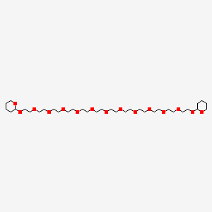 molecular formula C34H66O15 B11937849 Thp-peg12-thp 