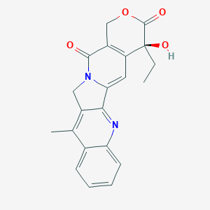 molecular formula C21H18N2O4 B119379 7-甲基喜树碱 CAS No. 78287-26-0