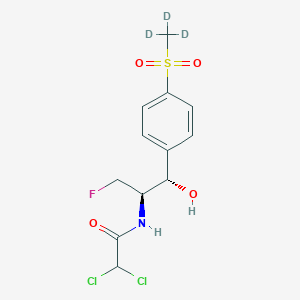 molecular formula C12H14Cl2FNO4S B11938375 ent-Florfenicol-(Methyl-D3) 