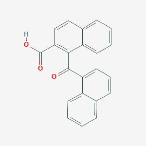 1-(Naphthalene-1-carbonyl)naphthalene-2-carboxylic acid