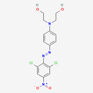 2,2'-((4-((2,6-Dichloro-4-nitrophenyl)azo)phenyl)imino)bisethanol