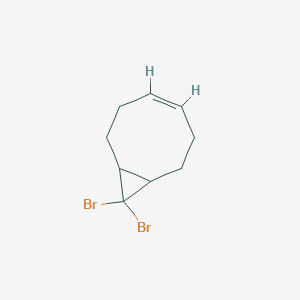 molecular formula C9H12Br2 B11938604 (4Z)-9,9-dibromobicyclo[6.1.0]non-4-ene CAS No. 24449-05-6