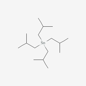 molecular formula C16H36Sn B11938652 Tetraisobutyltin CAS No. 3531-43-9