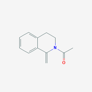 molecular formula C12H13NO B11938658 2-Acetyl-1-methylene-1,2,3,4-tetrahydroisoquinoline CAS No. 4965-16-6