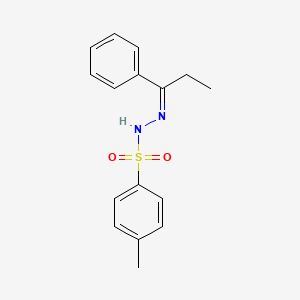 molecular formula C16H18N2O2S B11938706 Propiophenone (P-tosyl)hydrazone 