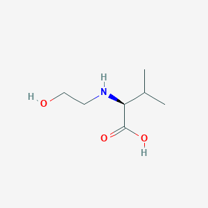 B119392 (2S)-2-(2-hydroxyethylamino)-3-methylbutanoic acid CAS No. 101769-73-7