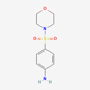 molecular formula C10H14N2O3S B1193929 4-(Morpholinosulfonyl)aniline CAS No. 21626-70-0