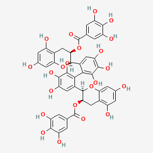 molecular formula C44H34O22 B1193938 Theasinensin A CAS No. 89064-31-3