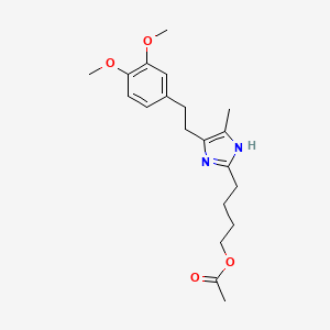 molecular formula C20H28N2O4 B1193939 O-Acetylcypholophine CAS No. 26482-11-1