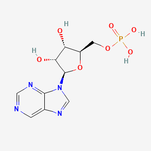 molecular formula C10H13N4O7P B1193945 Purine Riboside-5'-Monophosphate 