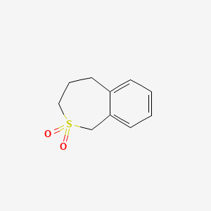 1,3,4,5-Tetrahydro-2-benzothiepine 2,2-dioxide