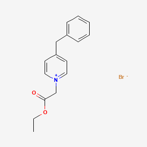 4-Benzyl-1-(2-ethoxy-2-oxoethyl)pyridinium bromide