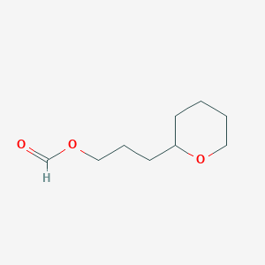 3-tetrahydro-2H-pyran-2-ylpropyl formate