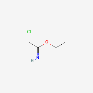 B1193979 Ethyl chloroacetimidate CAS No. 37622-36-9