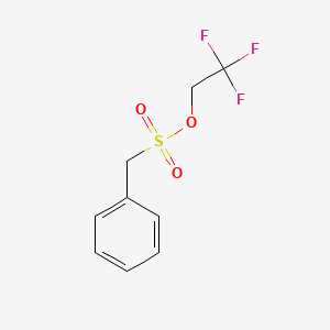 molecular formula C9H9F3O3S B11939860 2,2,2-Trifluoroethyl phenylmethanesulfonate CAS No. 200876-85-3