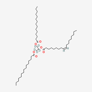1,3-dipentadecanoyl-2-(9Z-octadecenoyl)-glycerol (d5)