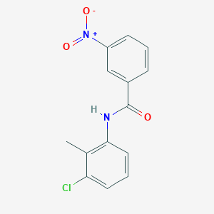 N-(3-chloro-2-methylphenyl)-3-nitrobenzamide