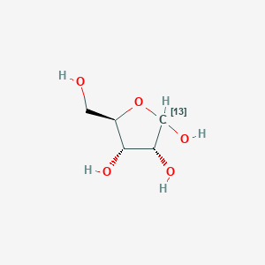 B119403 (3R,4S,5R)-5-(Hydroxymethyl)(213C)oxolane-2,3,4-triol CAS No. 70849-24-0