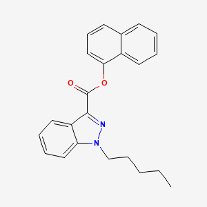 molecular formula C23H22N2O2 B11940337 5ZN67Rpp5E CAS No. 2180934-13-6