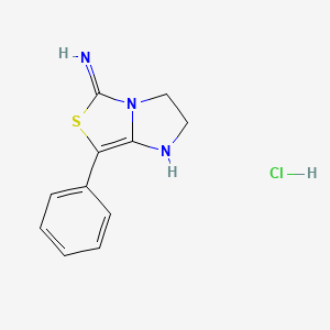 6,7-Dihydro-3-imino-1-phenyl-3H,5H-imidazo(1,2-C)thiazole hydrochloride