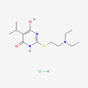 molecular formula C13H24ClN3O2S B1194039 Isothiobarbamin CAS No. 146595-12-2