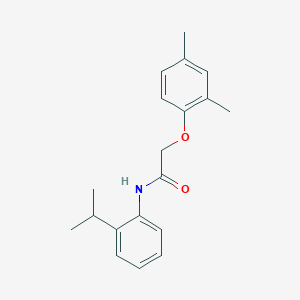 2-(2,4-Dimethylphenoxy)-N-(2-isopropylphenyl)acetamide